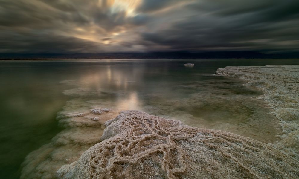 Мертвое море. Этюды.