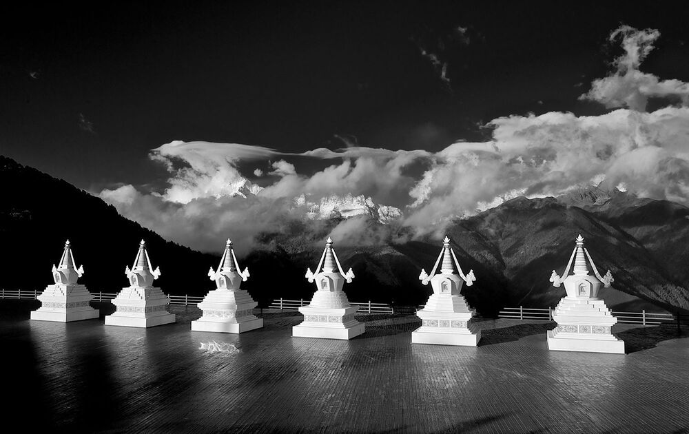 mount meili & yading in west sichuan china