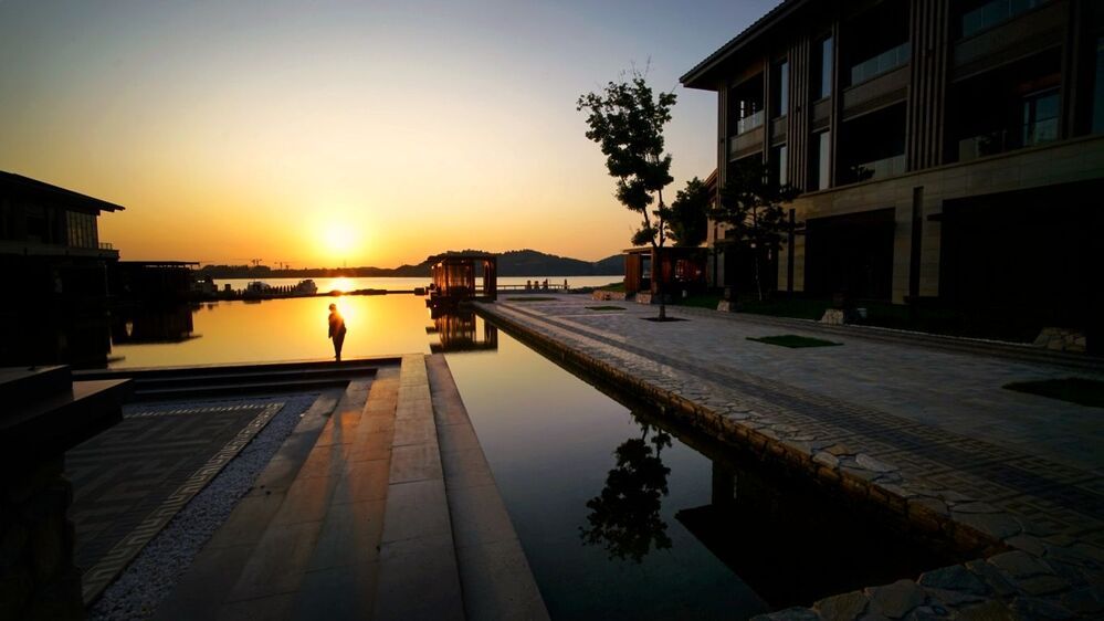 yanxi lake hotel in Beijing Suburb