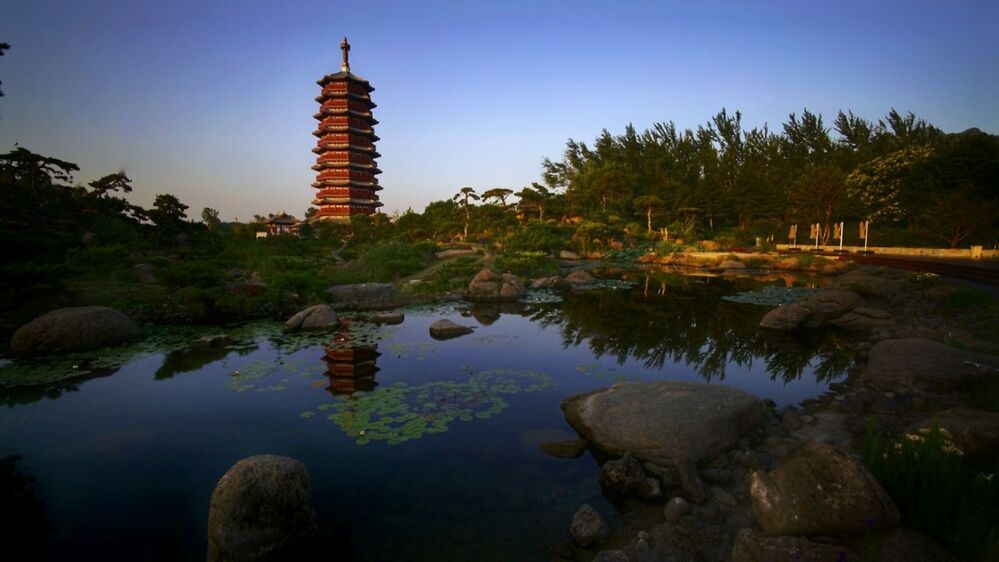 yanxi lake hotel in Beijing Suburb