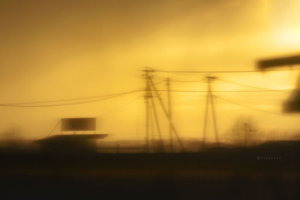 One rainy evening