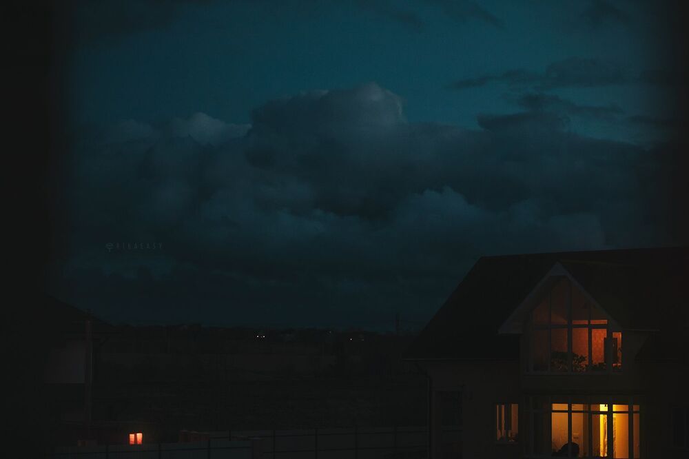 One rainy evening