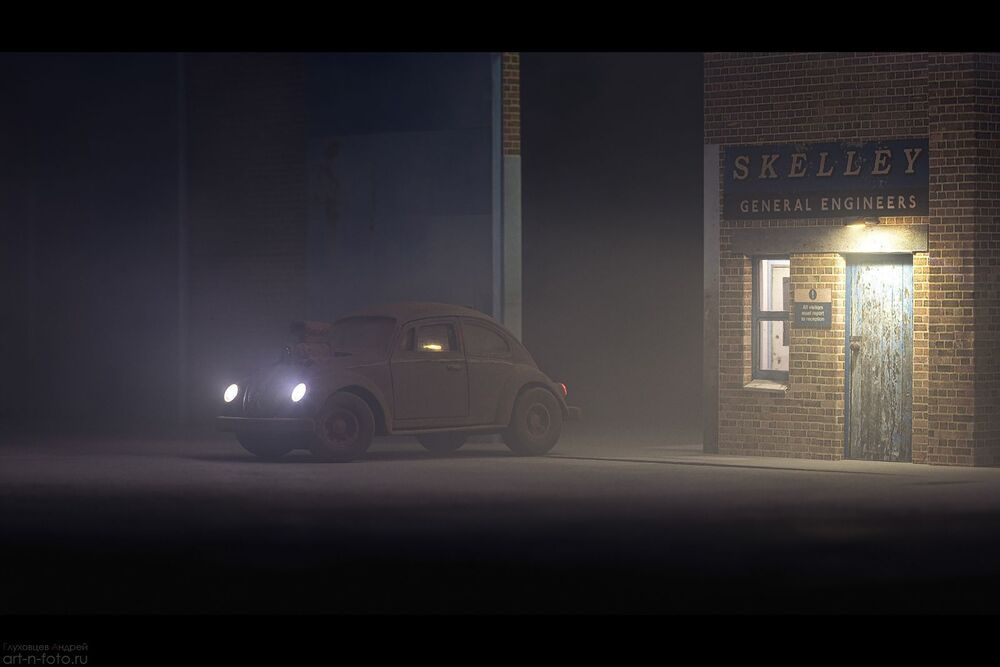 Volkswagen Beetle Custom Dragracer. Часть 1.