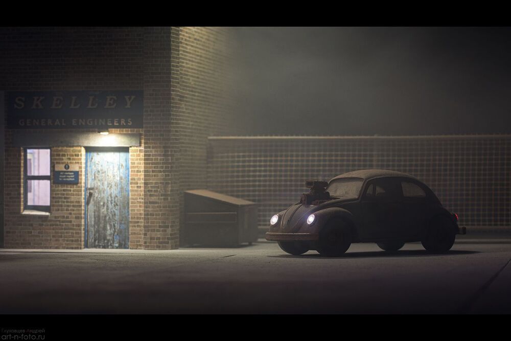 Volkswagen Beetle Custom Dragracer. Часть 1.