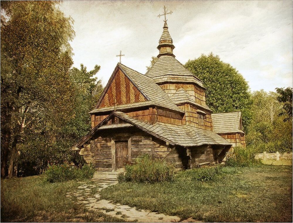 Деревянные церкви Руси