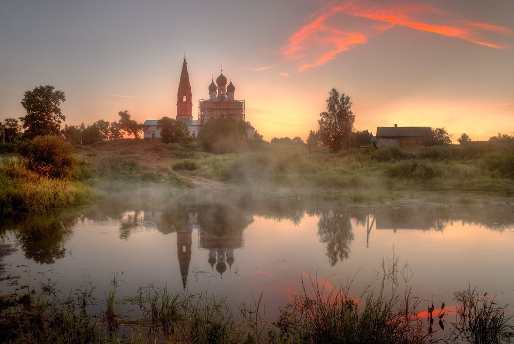 Село Осенево. Ярославская область