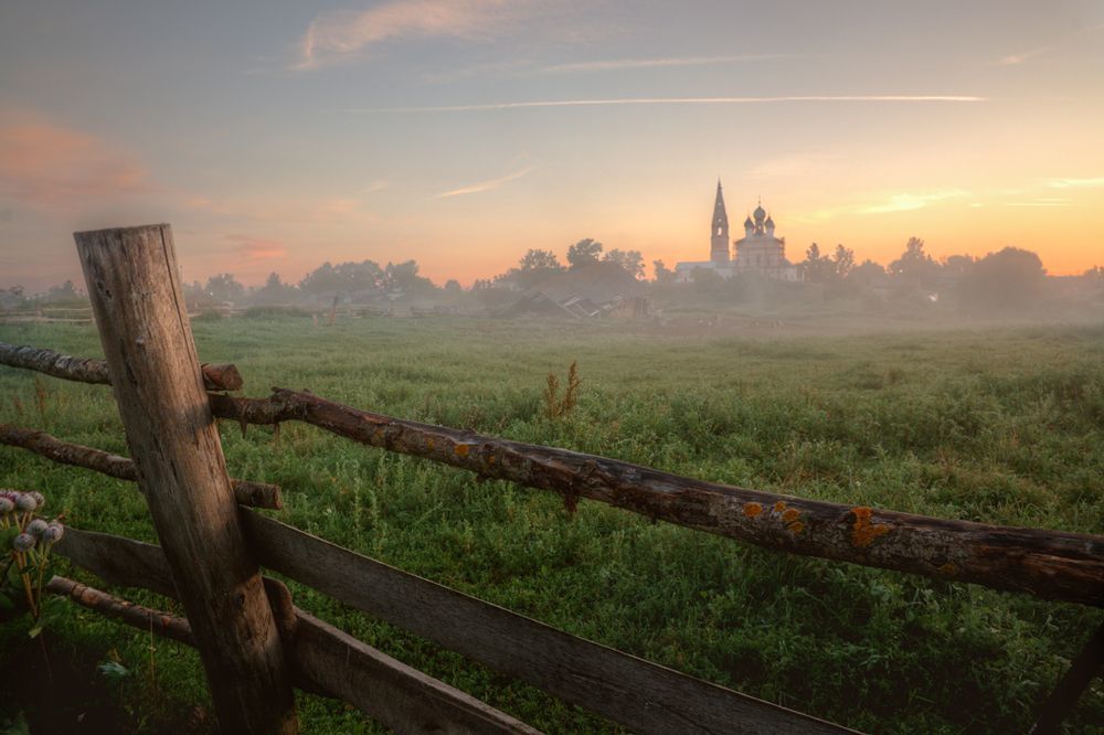 Село Осенево. Ярославская область