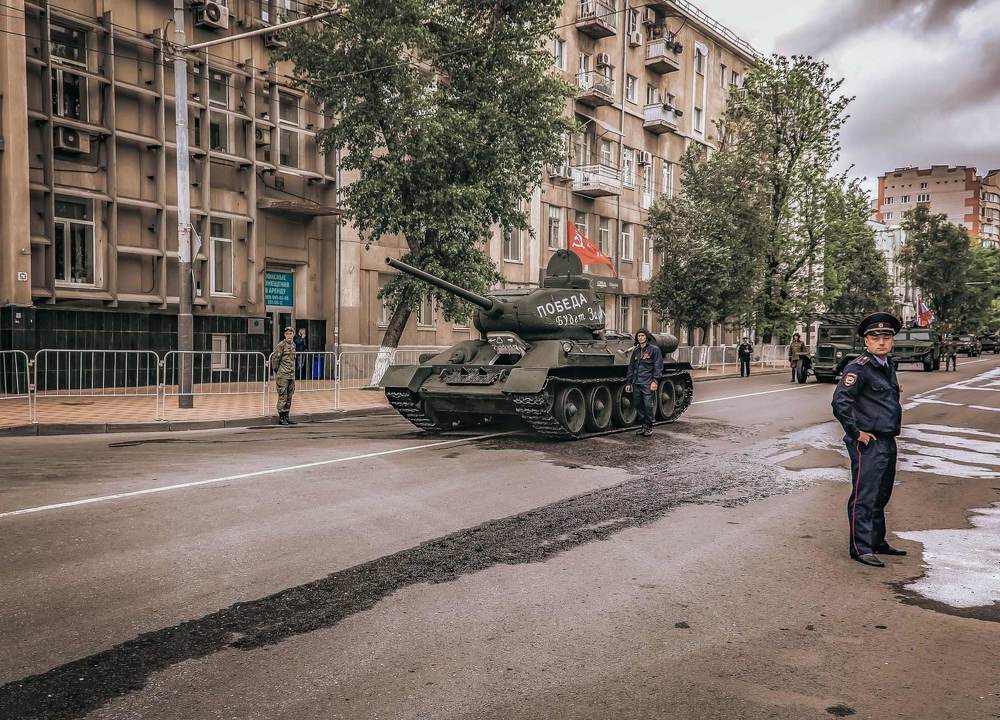 начало колоны