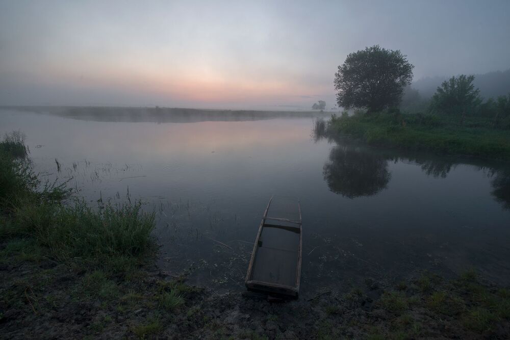 рассвет на  старицах...