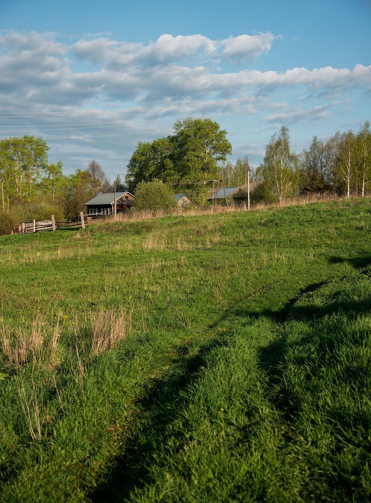 Ранним утром село Юрьево Котельничского района