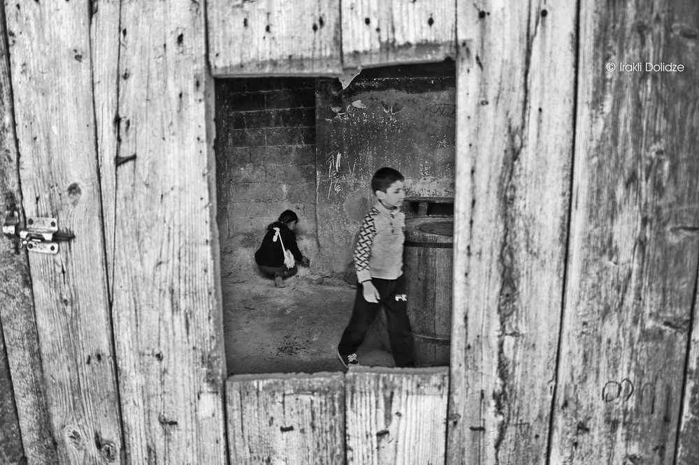 Kid's having fun