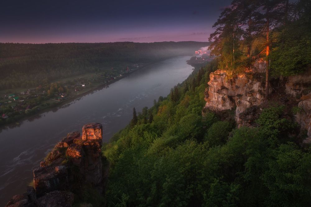 Рассвет на Красных скалах