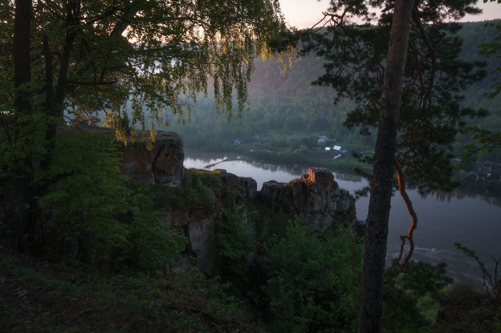 Рассвет на Красных скалах