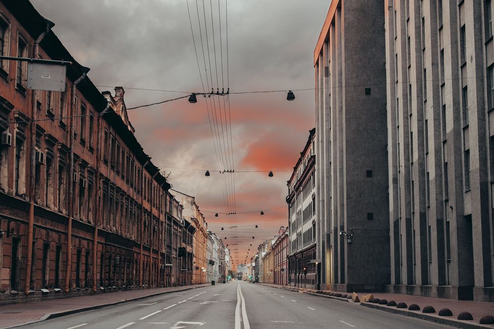 Утро в Петербурге 