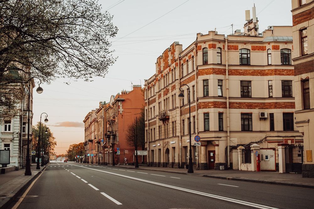 Утро в Петербурге 
