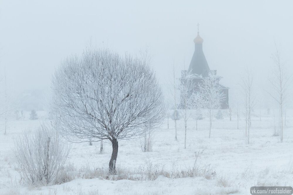 Омская зима