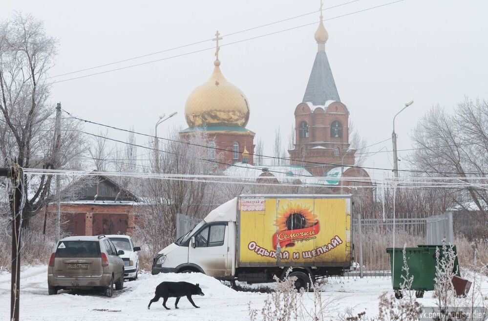 Омская зима