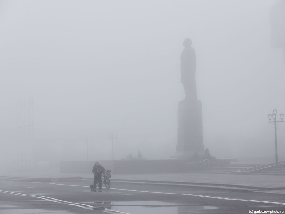 Туман в Тульском Кремле