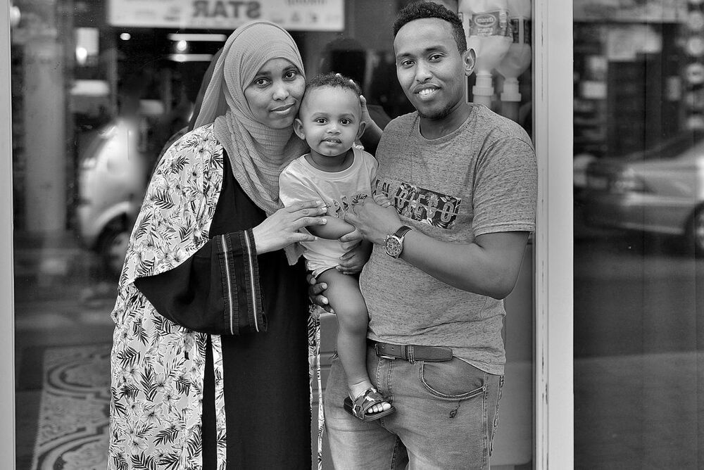 Portraits of people from Antwerp (Belgium).