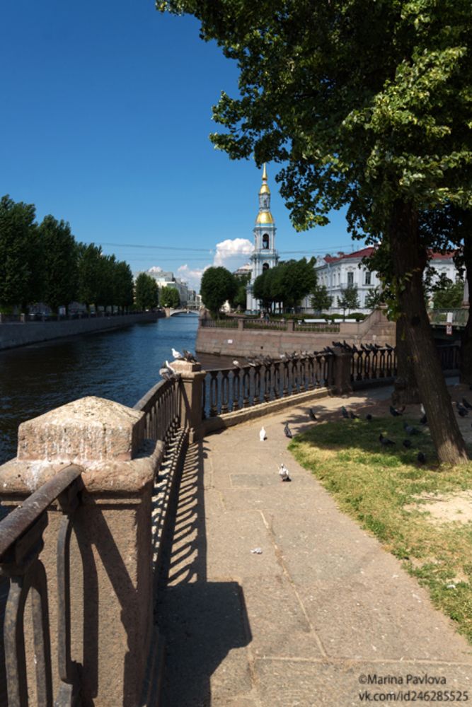 Летним днём на Крюковом канале