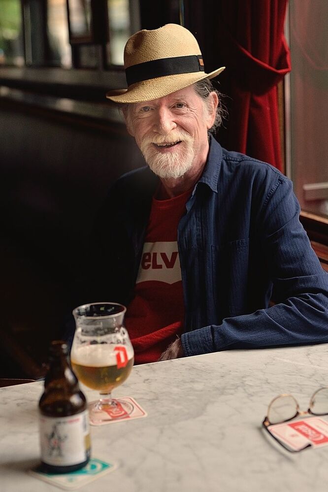 In the pubs of Li&egrave;ge(Belgium).