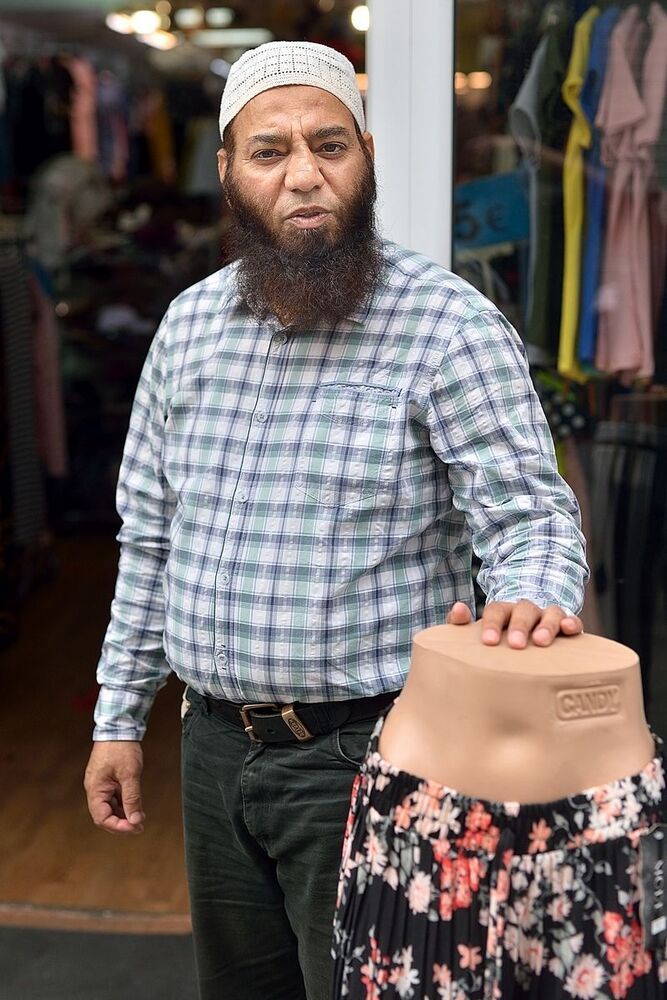 Portraits from people of Antwerp(Belgium).