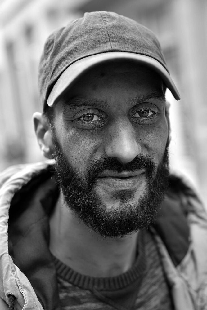 Street portraits Antwerp(Belgium).