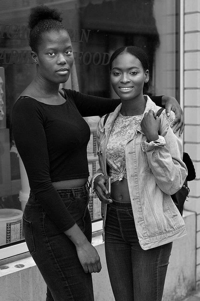 Street portraits Antwerp(Belgium).