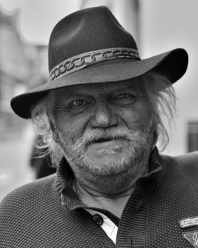 Street portraits Antwerp(Belgium).