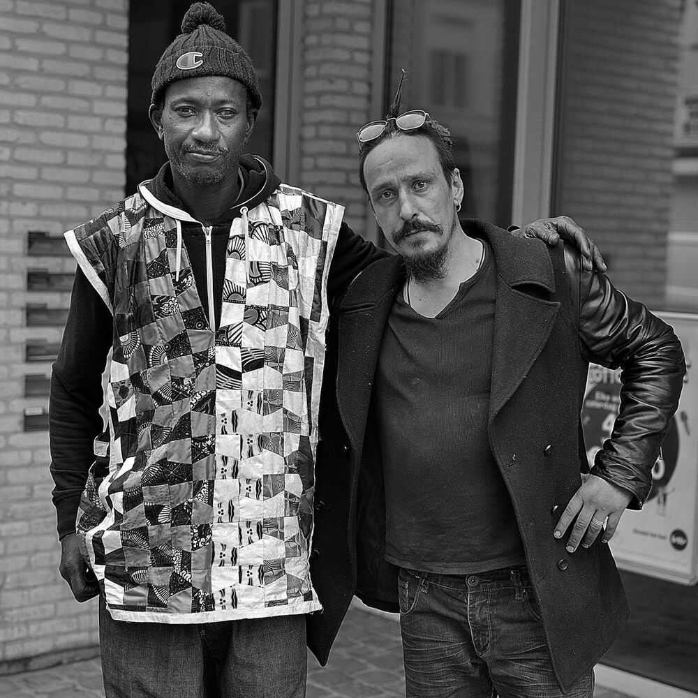 Street portraits Antwerp(Belgium).