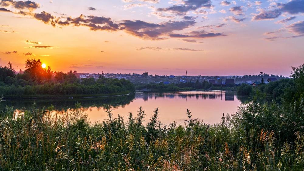 Вечер у реки