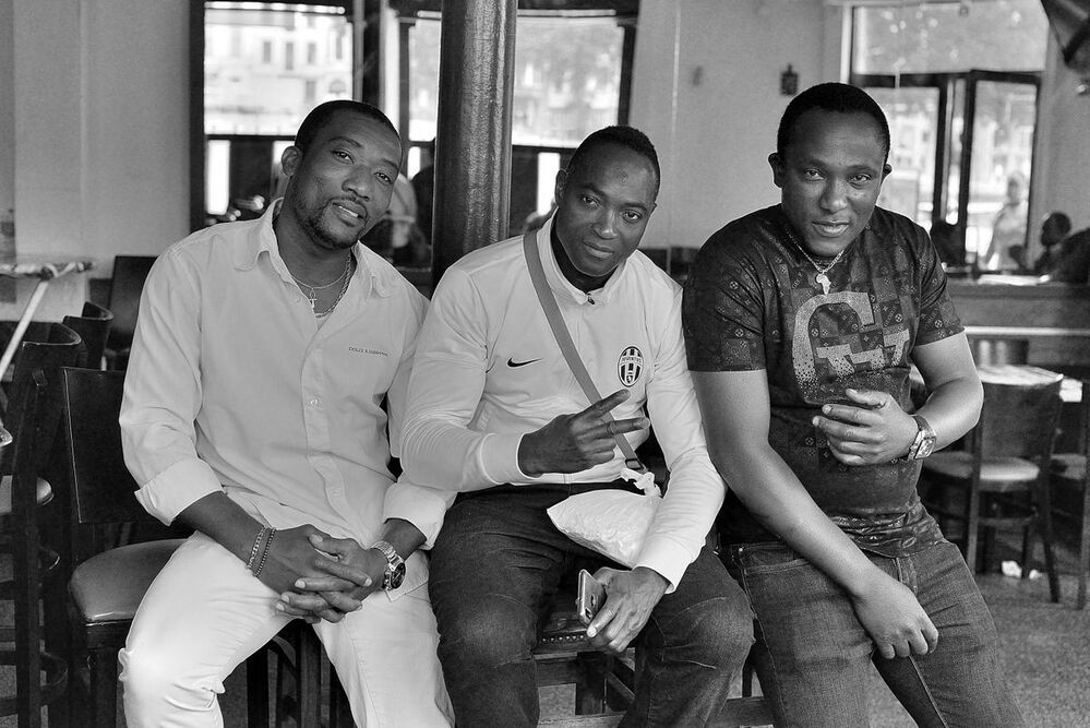 Portraits from the slums.