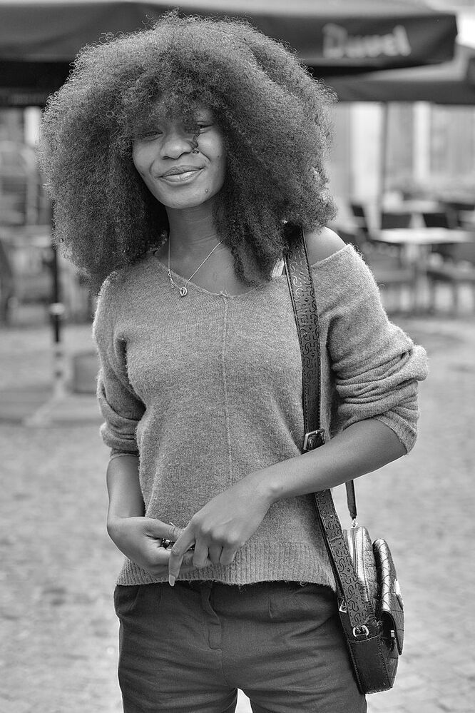 Portraits from the slums.
