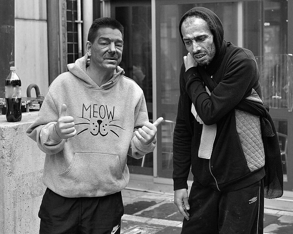 Portraits from the slums.