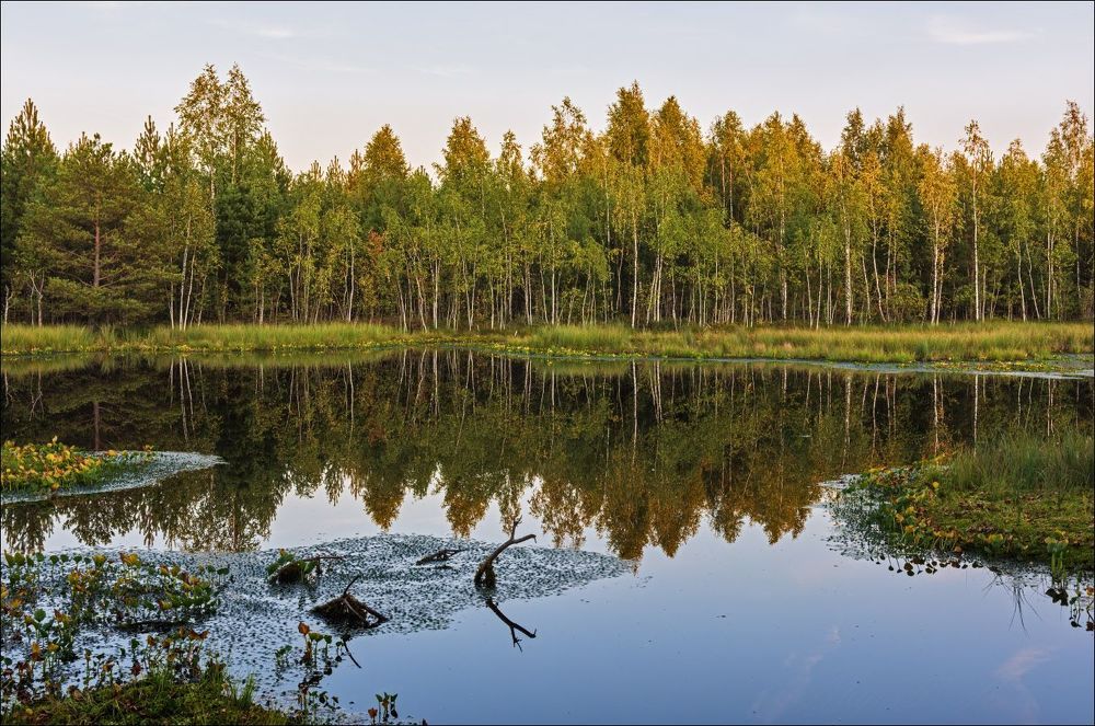 Закатная тишина. Скоро осень.
