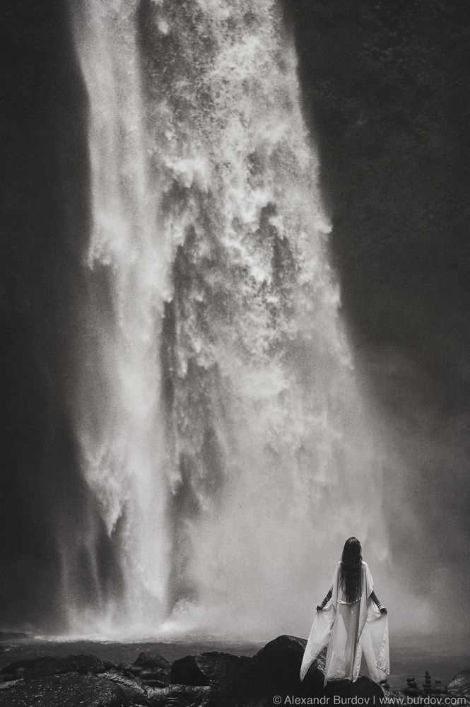 Natali. Waterfall