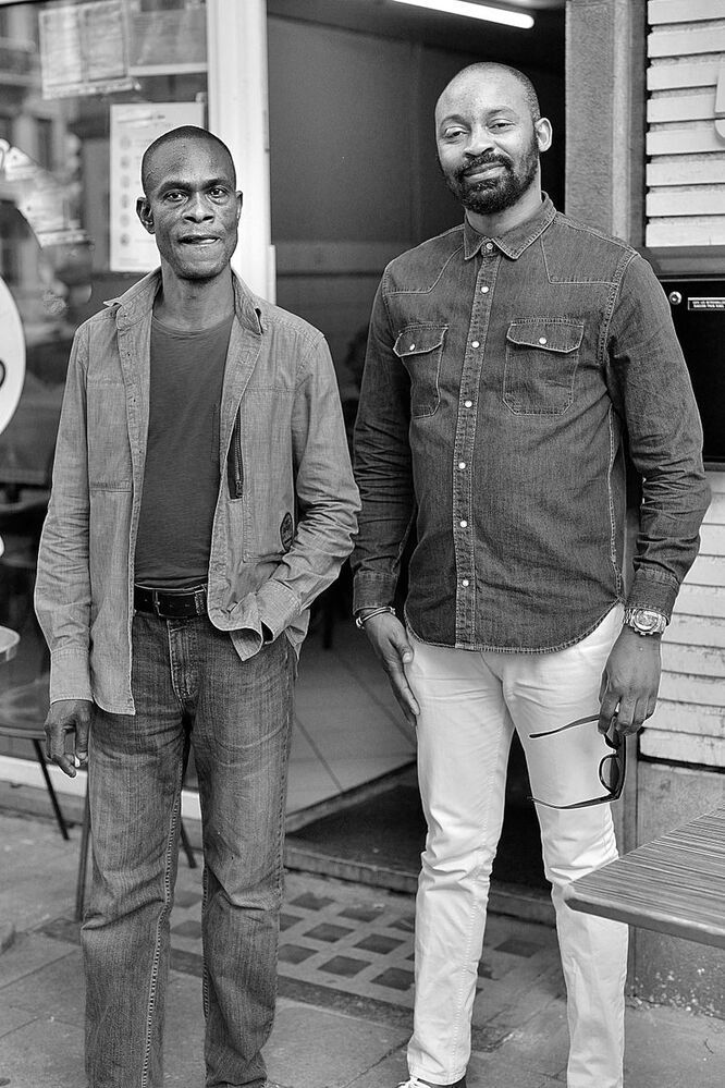 Portraits from people of Charleroi(Belgium).