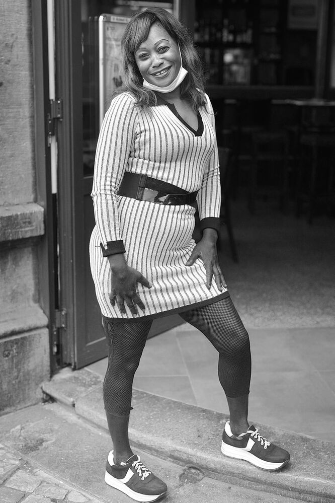 Portraits from people of Charleroi(Belgium).