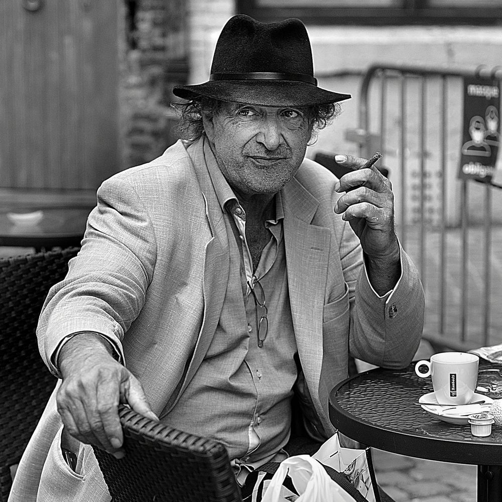 Portraits from people of Charleroi(Belgium).