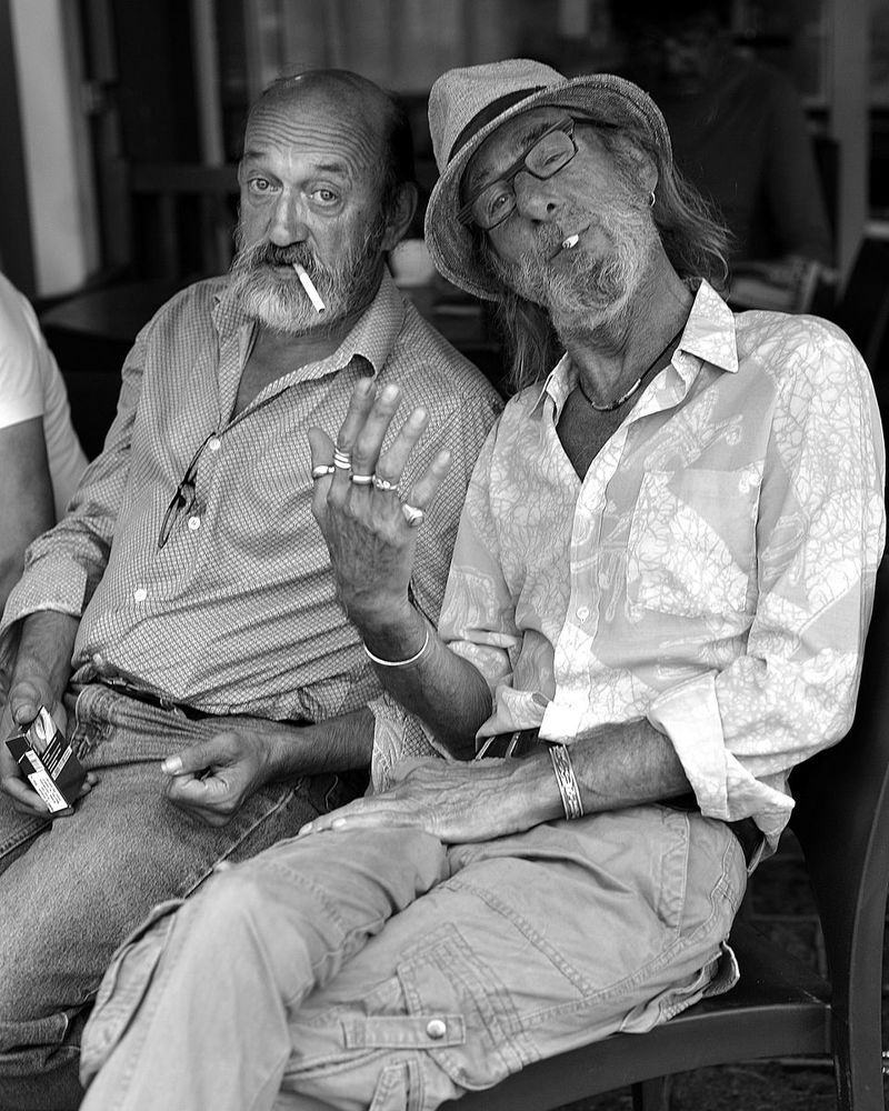 Portraits of people from Li&egrave;ge(Belgium).