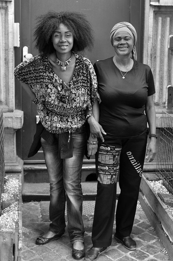 Portraits of people from Li&egrave;ge(Belgium).