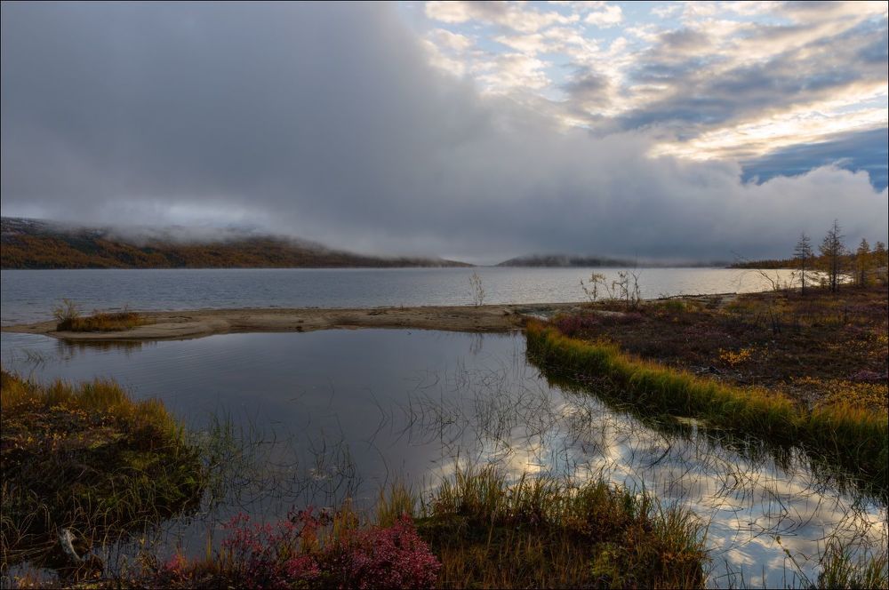 Лаская брюхом воды Джека ползла туманная змея