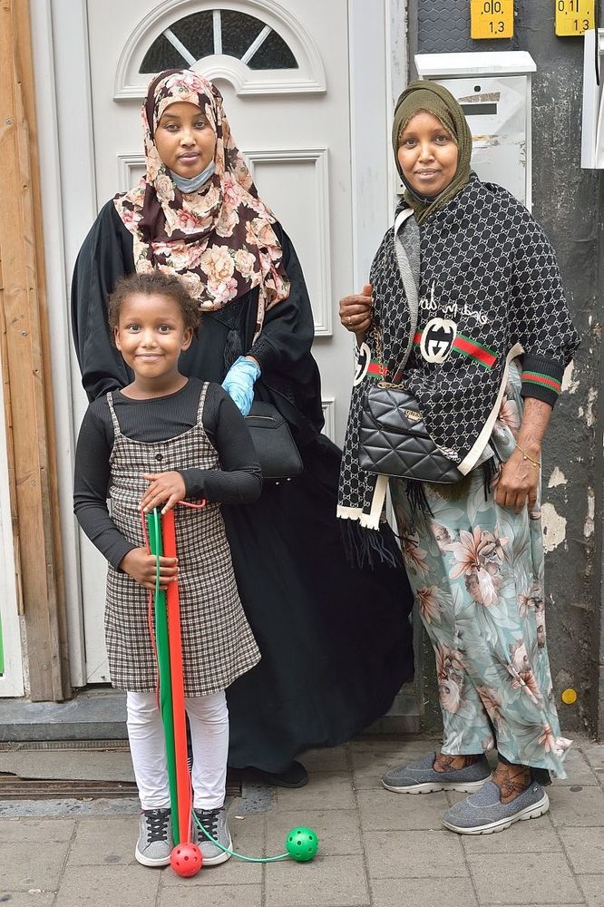 Portraits from people of Antwerp(Belgium).