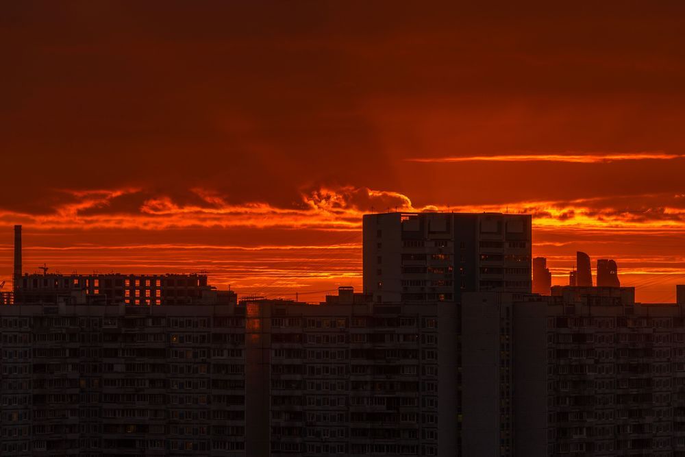 Самозоляционные пейзажи или а из нашего окна...