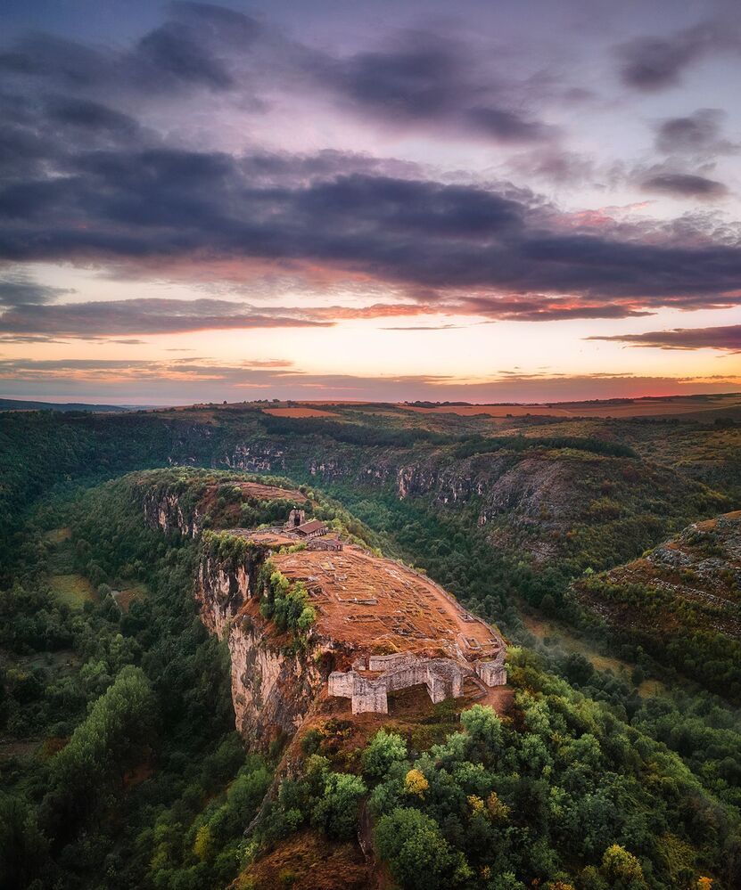 Medieval sunset
