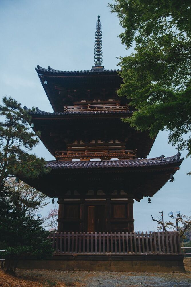 Pagoda in Sankeien garden