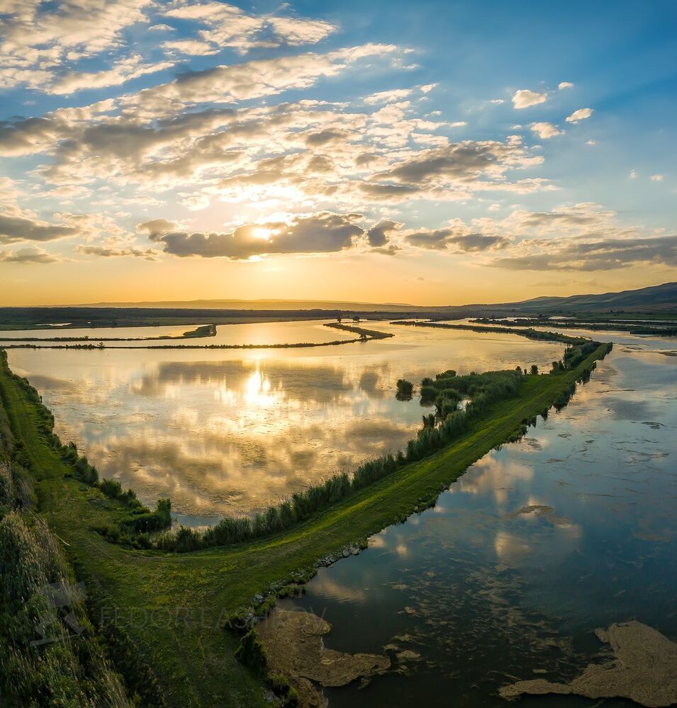 Водные поля Ставрополья.