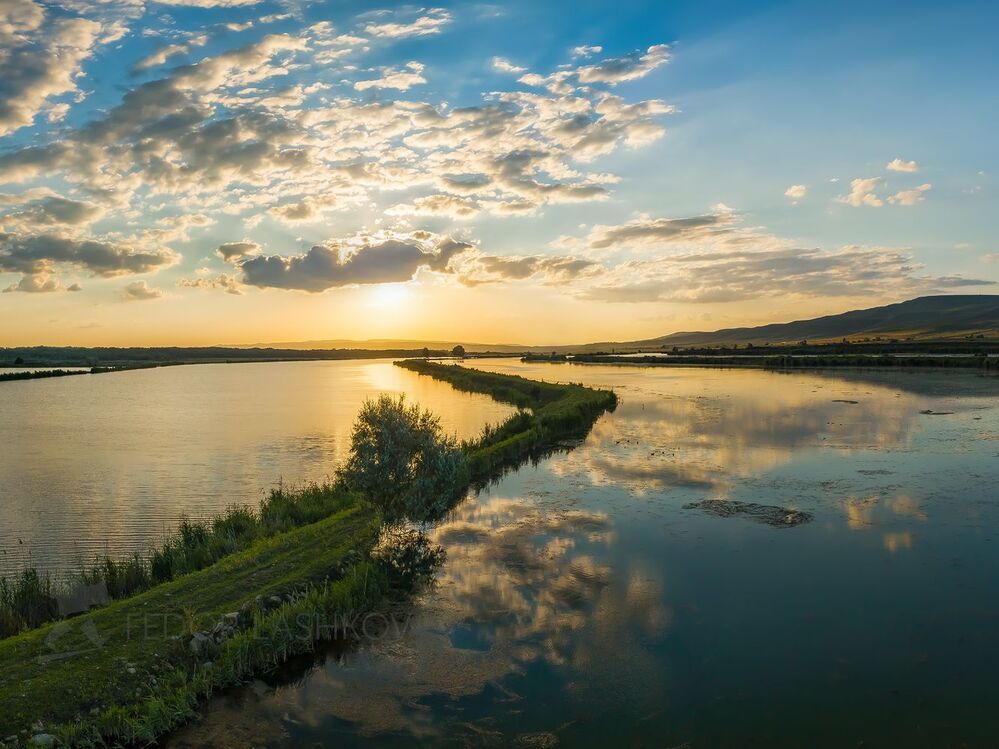 Водные поля Ставрополья.