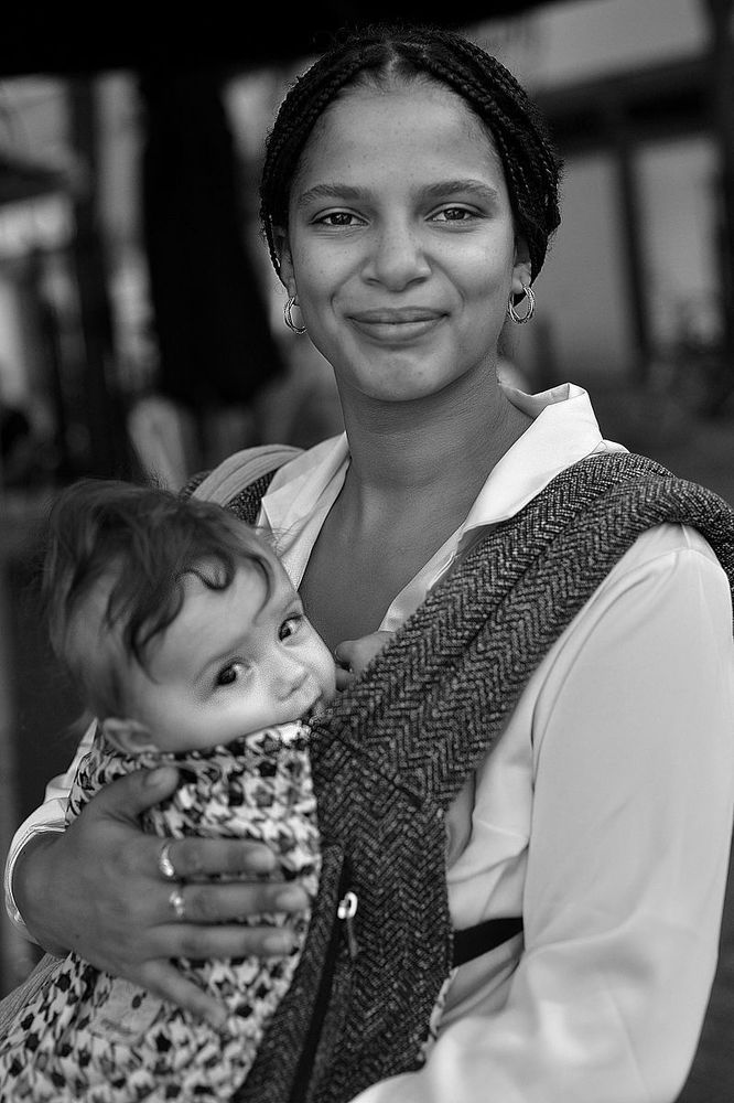 Street portraits Antwerp(Belgium).