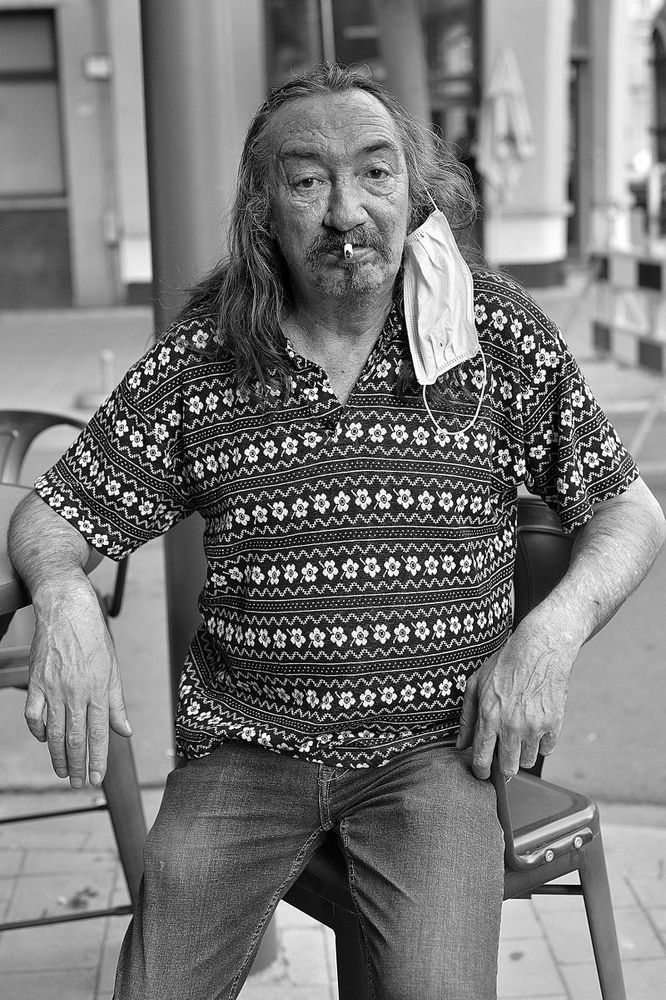 Street portraits Antwerp(Belgium).